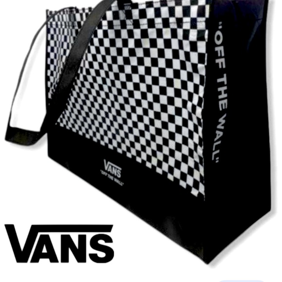 Vans Other - New With Tags Vans Bag Unisex Original Black And checkered .